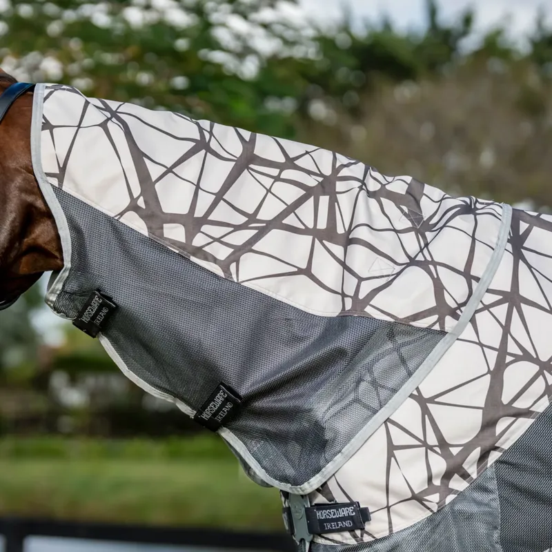 Horseware Amigo 3-In-1 Camofly Plus Detach-A-Neck Waterproof Fly Rug - Grey-3