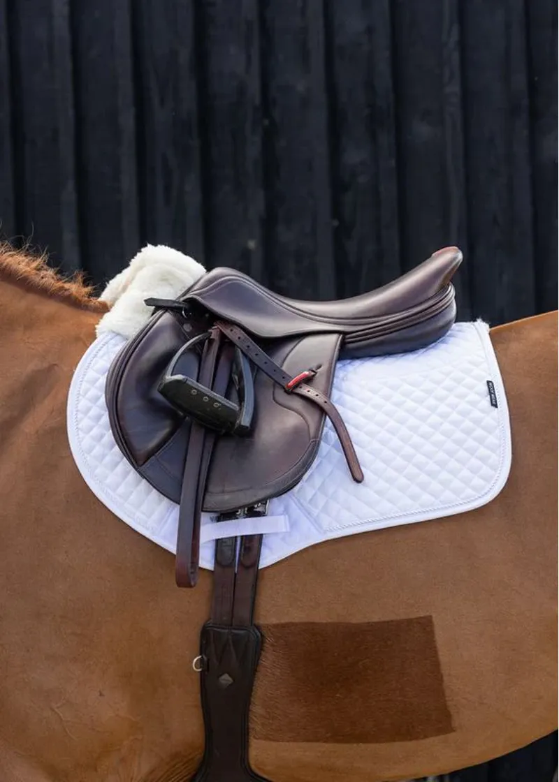 Woof Wear CC Sheepskin Pad - White Full Size-1