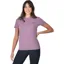 WeatherBeeta Ladies Relaxed UV Short Sleeve Tee - Mauve Wine 