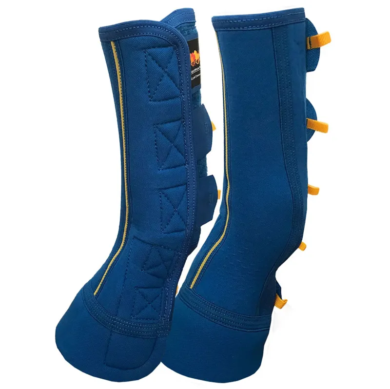 Equilibrium Equi-Chaps Close Contact Turnout Chaps - Navy-2