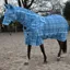 John Whitaker Swot Fly Rug and Mask - Blue Check
