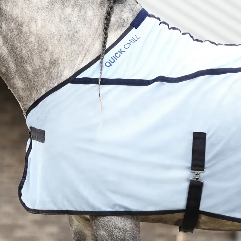 Equilibrium Quick Chill Cool Rug - Light Blue-2