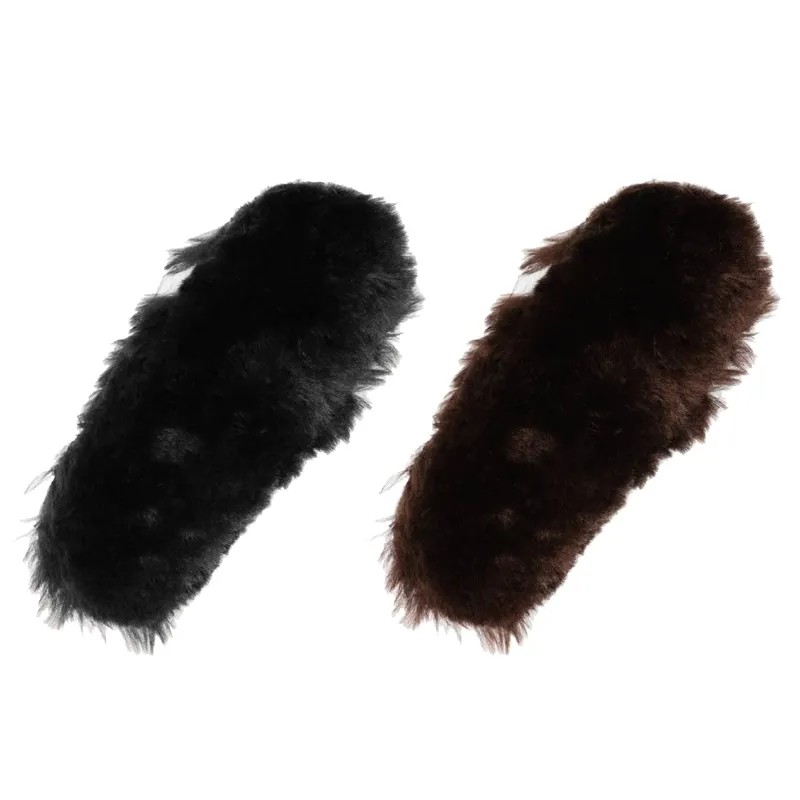 LeMieux Simuwool Chin/ Noseband Guard - Brown 