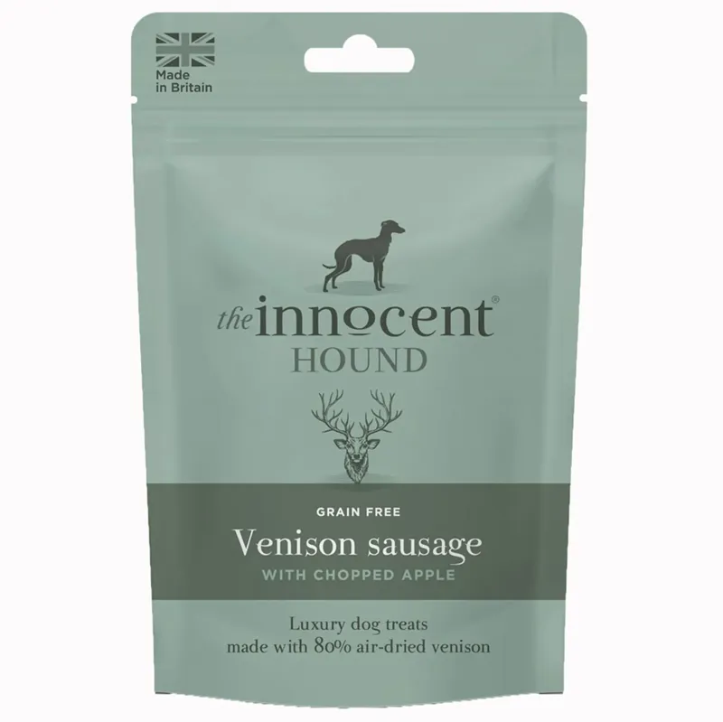 The Innocent Hound Dog Treats - Venison Sausage/Chopped Apple-2