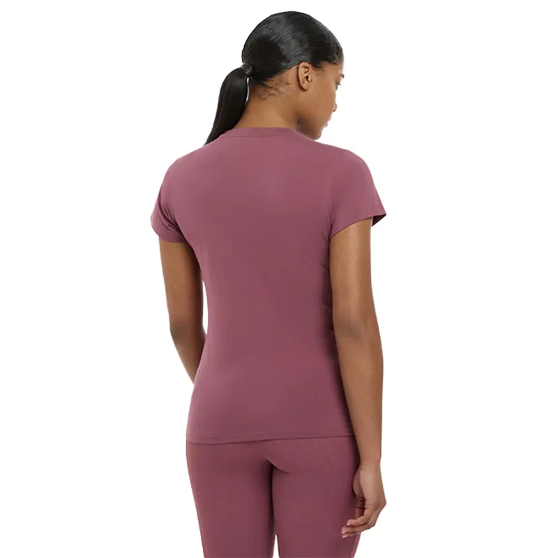 LeMieux Classique Ladies T-Shirt - Rosewood-1