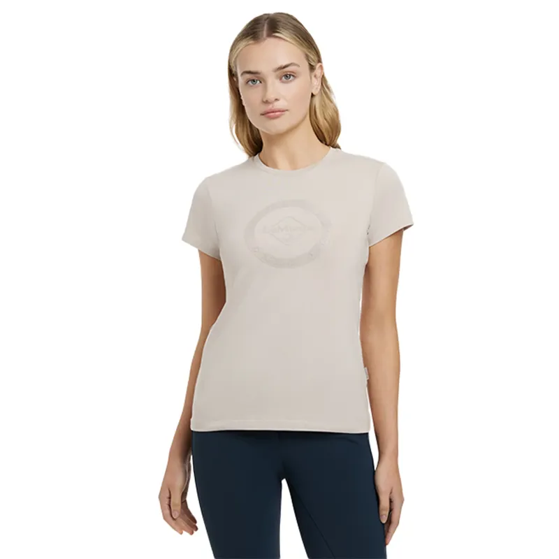 LeMieux Classique Ladies T-Shirt - Stone