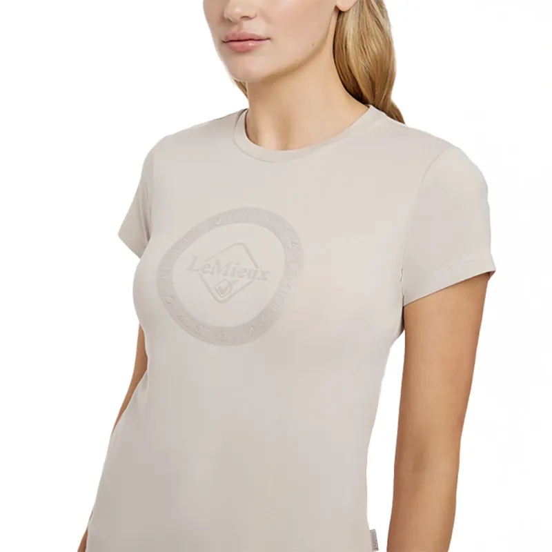 LeMieux Classique Ladies T-Shirt - Stone-2