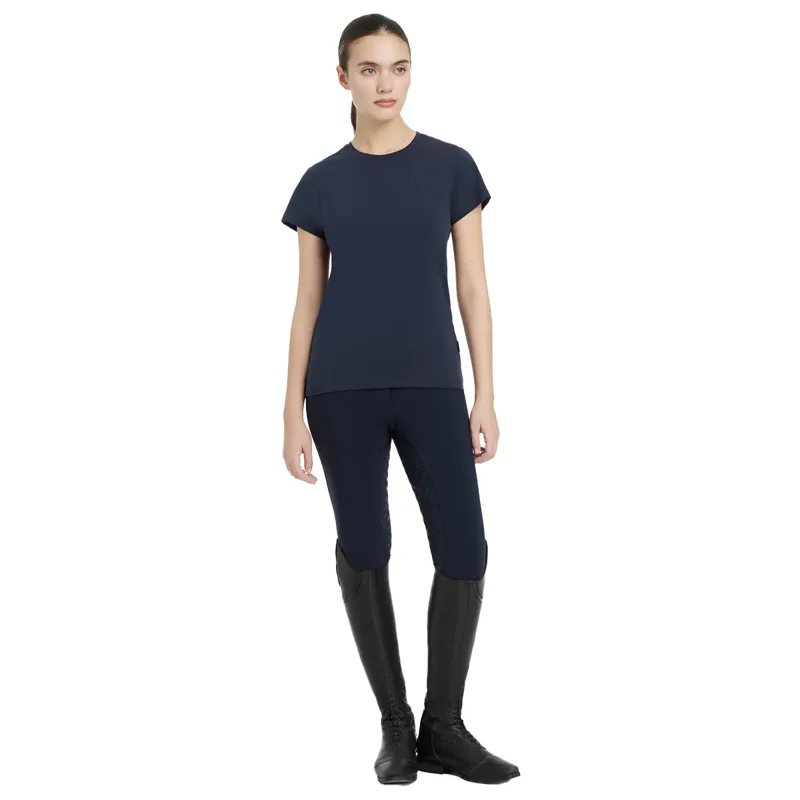 LeMieux Classique Ladies T-Shirt - Navy-3