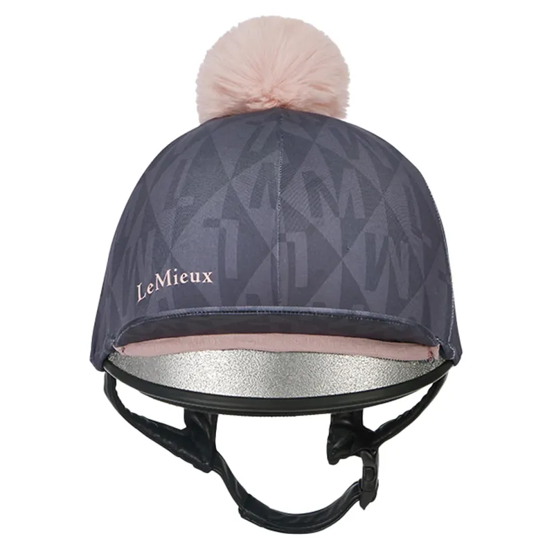 LeMieux Clea Young Rider Hat Silk - Dusk Blue-1