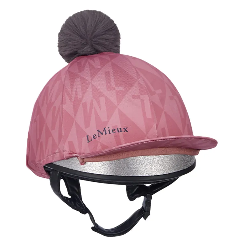 LeMieux Clea Young Rider Hat Silk - Peony-1
