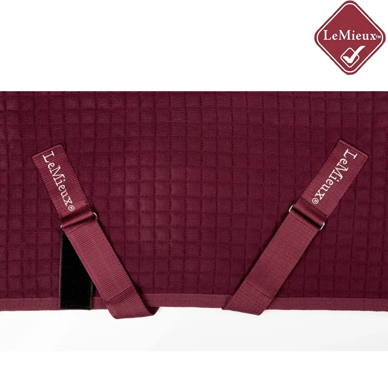 LeMieux Arika Clima-Tek Rug - Burgundy-2