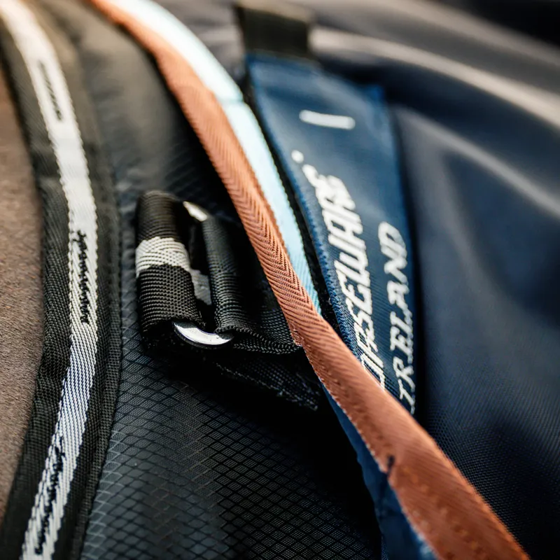 Horseware Easy-Layer 100g Stable Rug - Black/Silver-4