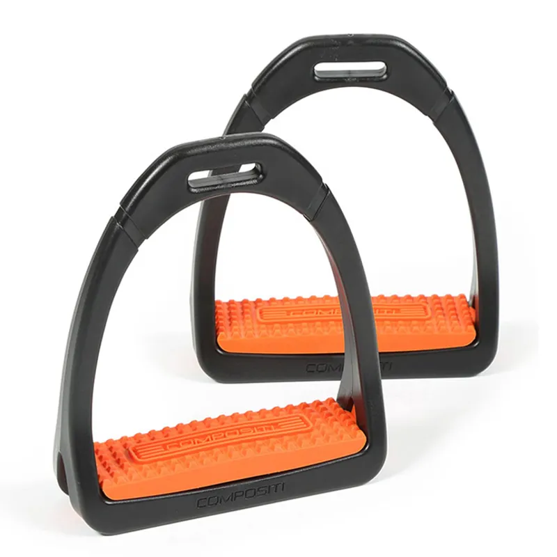 Compositi Premium Adult Profile Stirrups - Orange
