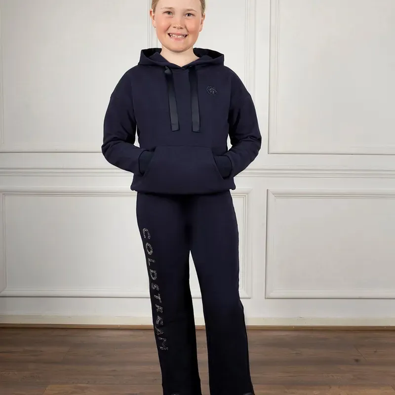 Coldstream NG Childs Cheswick Diamante Hoodie - Navy-1