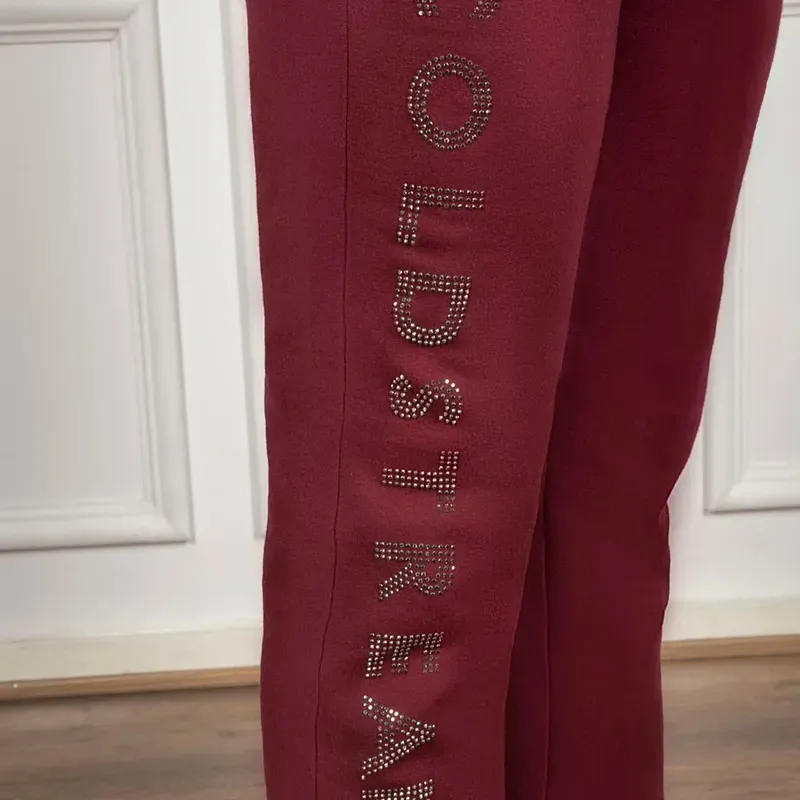Coldstream NG Child Cheswick Diamante Lounge Pants - Windsor Wine-4