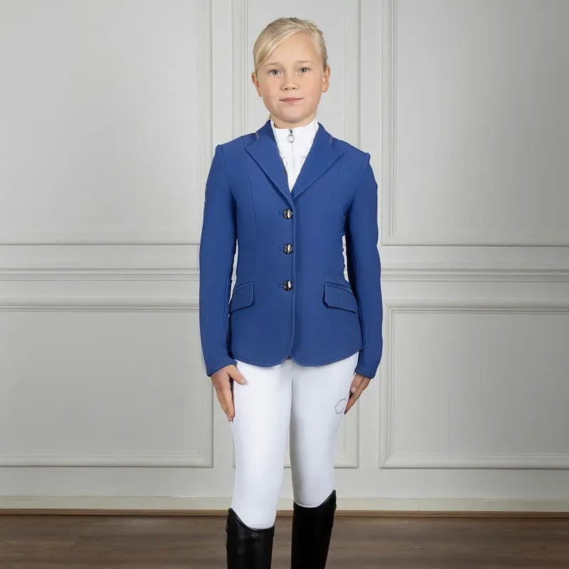 Coldstream Next Generation Children's Ledmore Diamante Show Jacket - Cobalt Stone