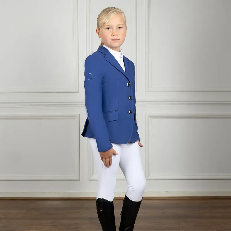 Coldstream Next Generation Children's Ledmore Diamante Show Jacket - Cobalt Stone-1