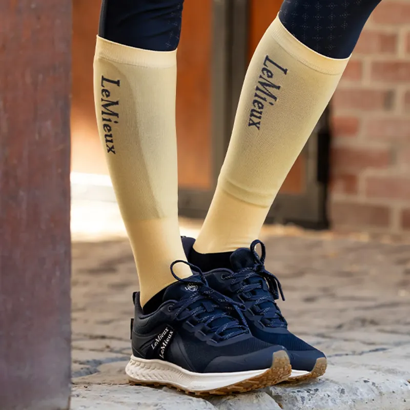 LeMieux Competition Socks 2 pack - Mimosa-1