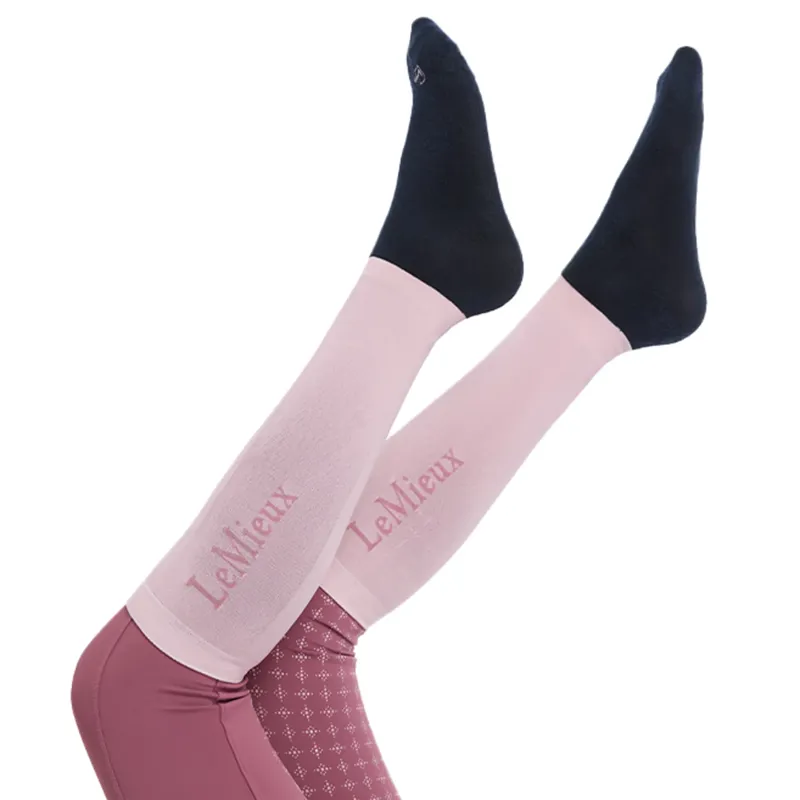 LeMieux Competition Socks 2 pack - Blossom-1