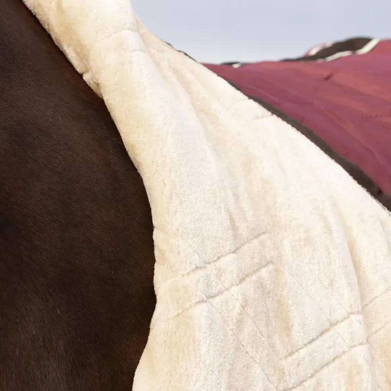 Hy StormX Original Luxury Show Rug - Burgundy/Cream-2