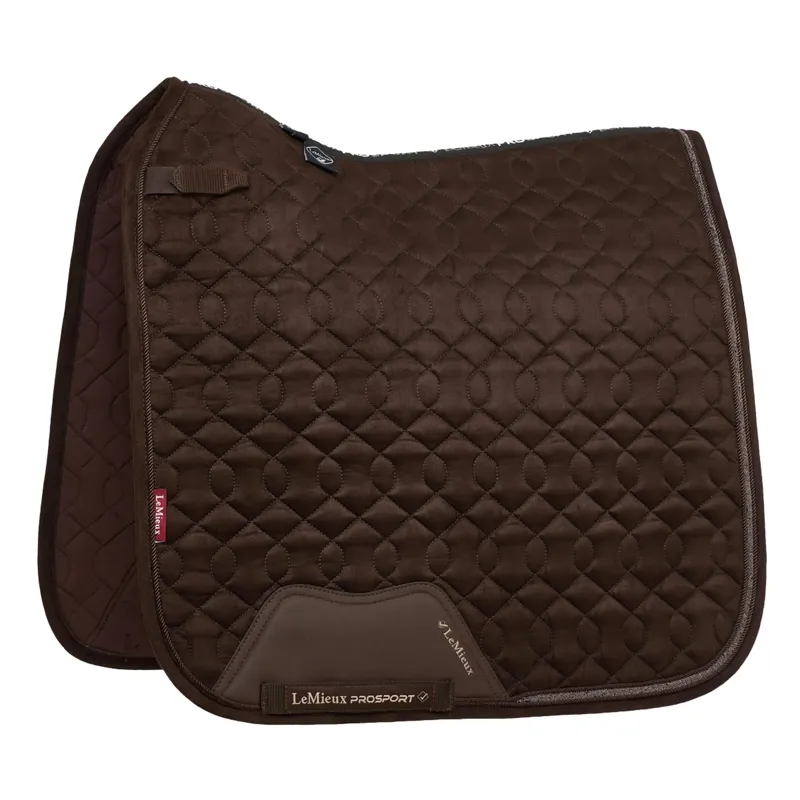 LeMieux Crystal Suede Dressage Square - Brown