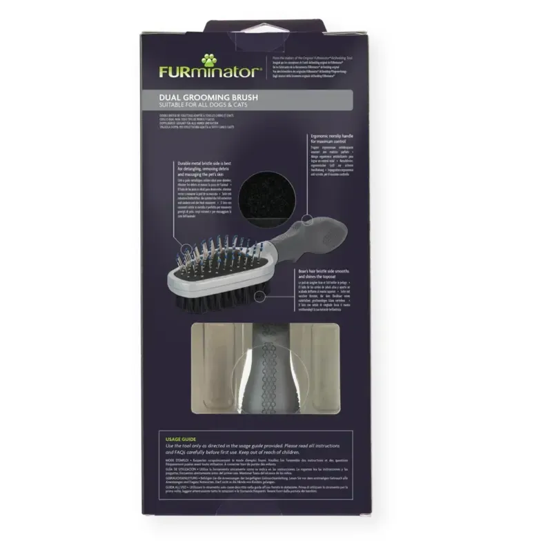 Furminator Dual Grooming Brush-4