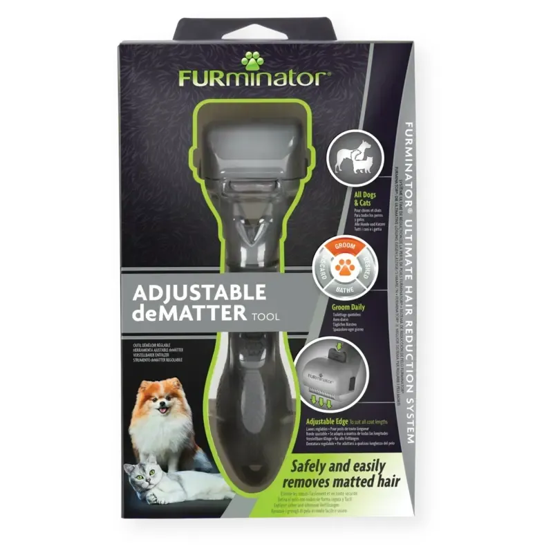 Furminator Adjustable Pet Dematter Tool-3