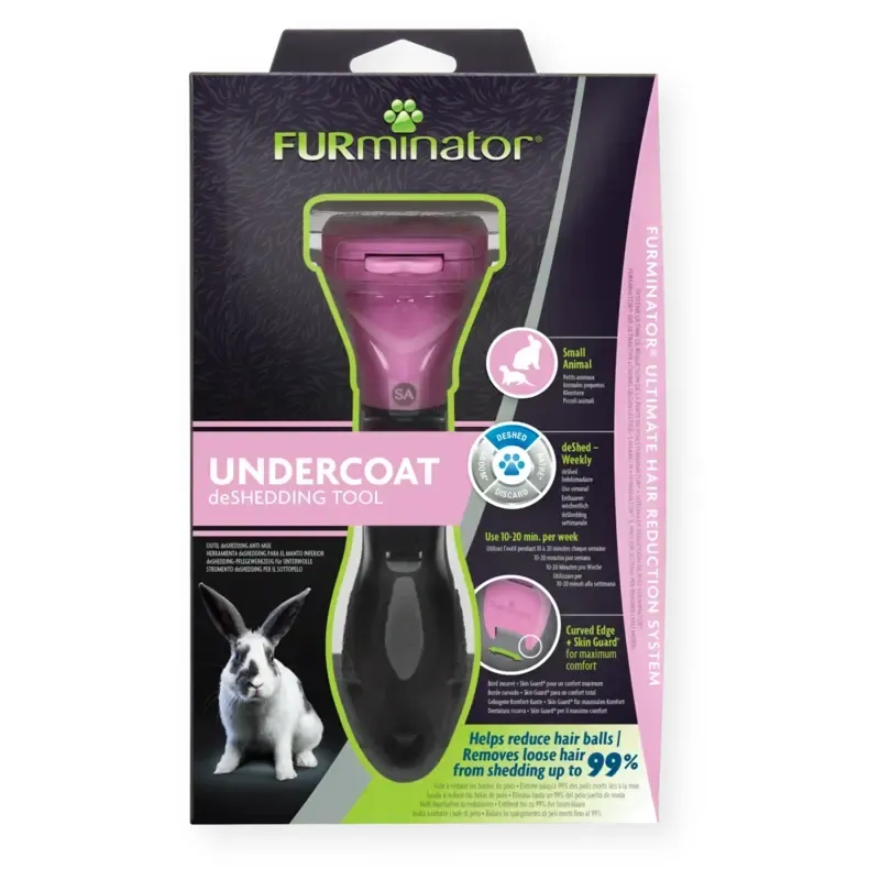 Furminator Undercoat DeShedding Tool For Animal - Small-3