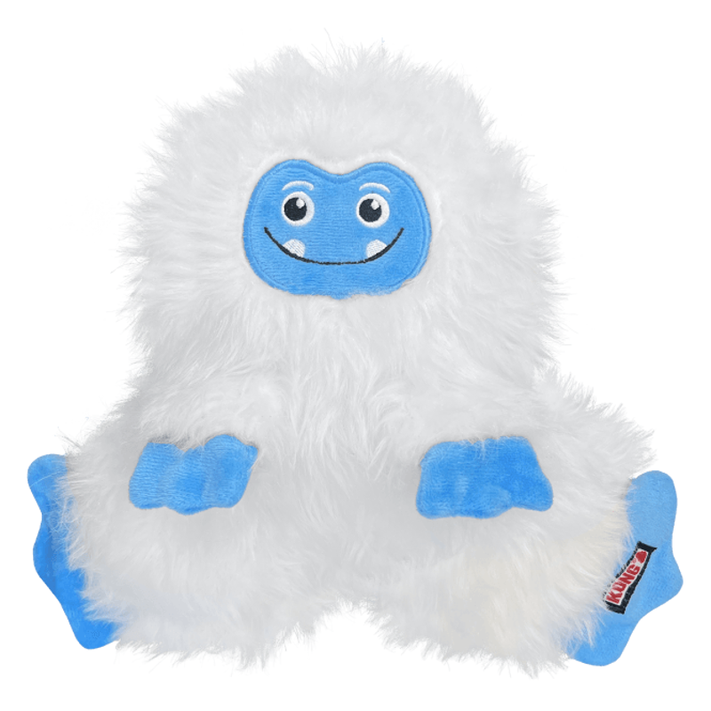 KONG Holiday Frizzles Yeti dog toy-2