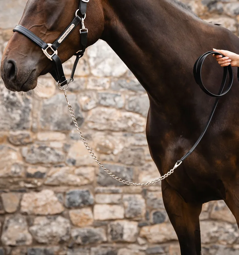 Horseware Signature Lead with Chain - Black