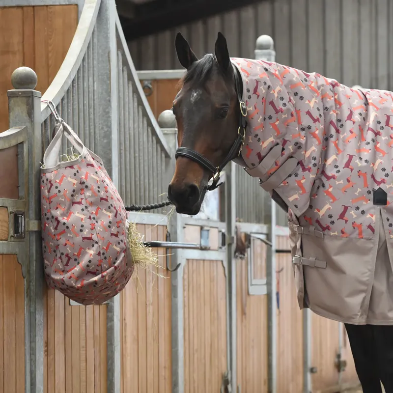 WeatherBeeta Hay Bag - Dachshund Print-1