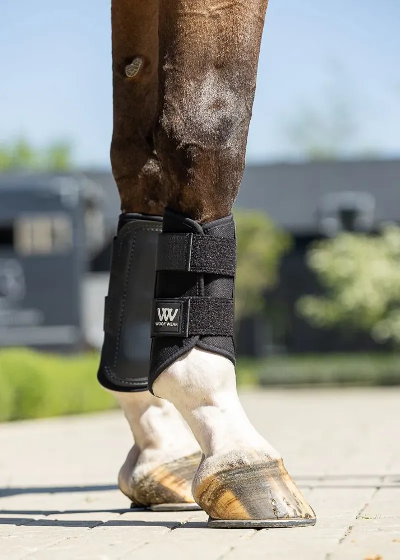 Woof Wear Double Lock Brushing Boot - Black-1