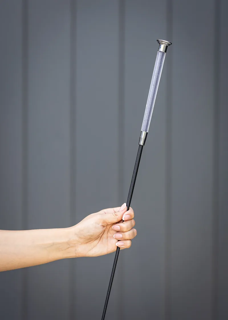 Woof Wear Gel Dressage Whip - Black-1