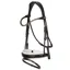 LeMieux Kudos Patent Dressage Bridle - Brown/White