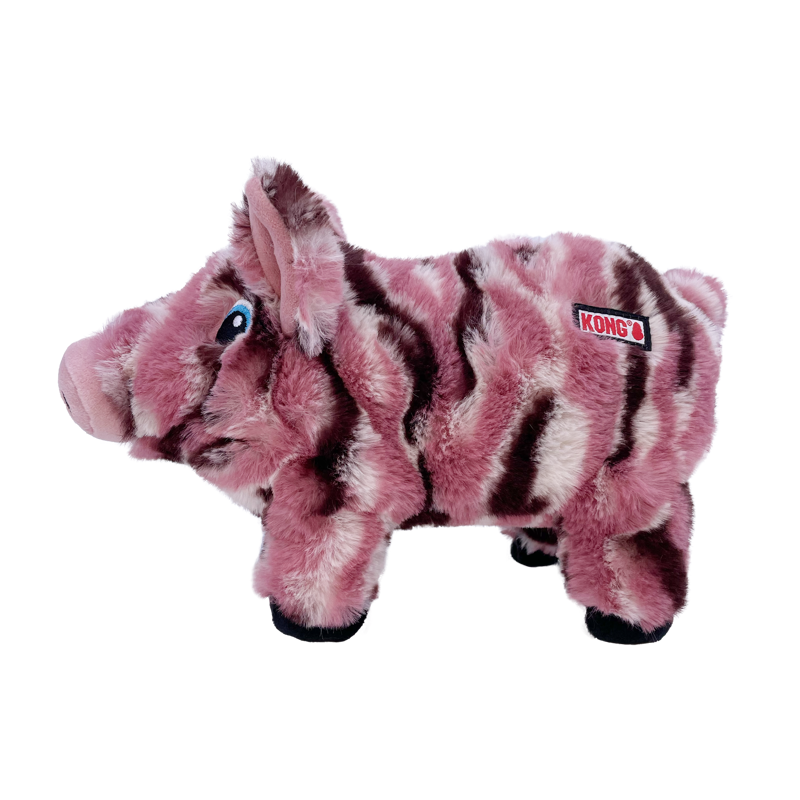 KONG Low Stuff Stripes Pig-3