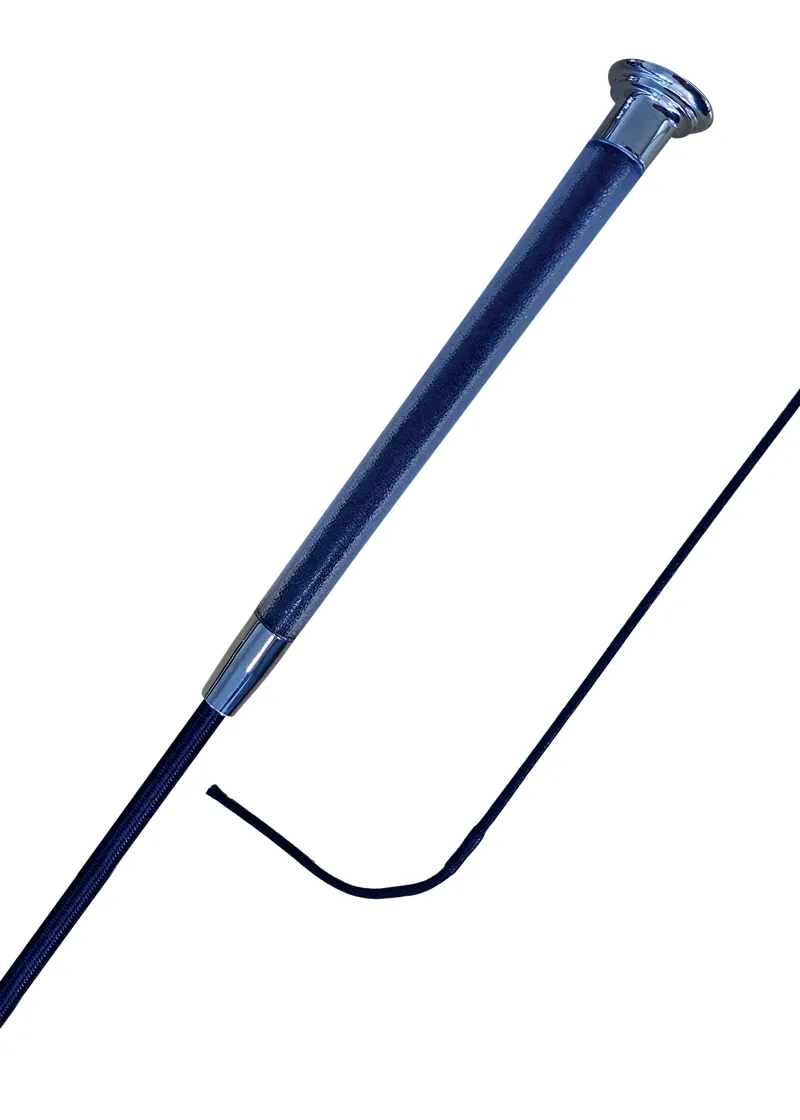 Woof Wear Gel Dressage Whip - Navy