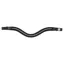 Dublin Curved Diamante Browband - Black