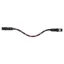Dublin Ombre Diamante Browband - Burgundy/Black