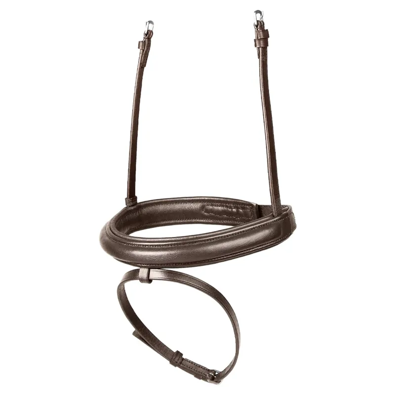 Dublin Padded Mono Crown Flash Noseband - Brown