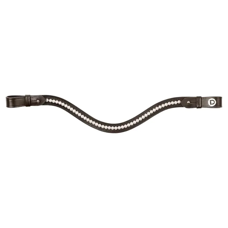 Dublin Pearl Browband - Brown