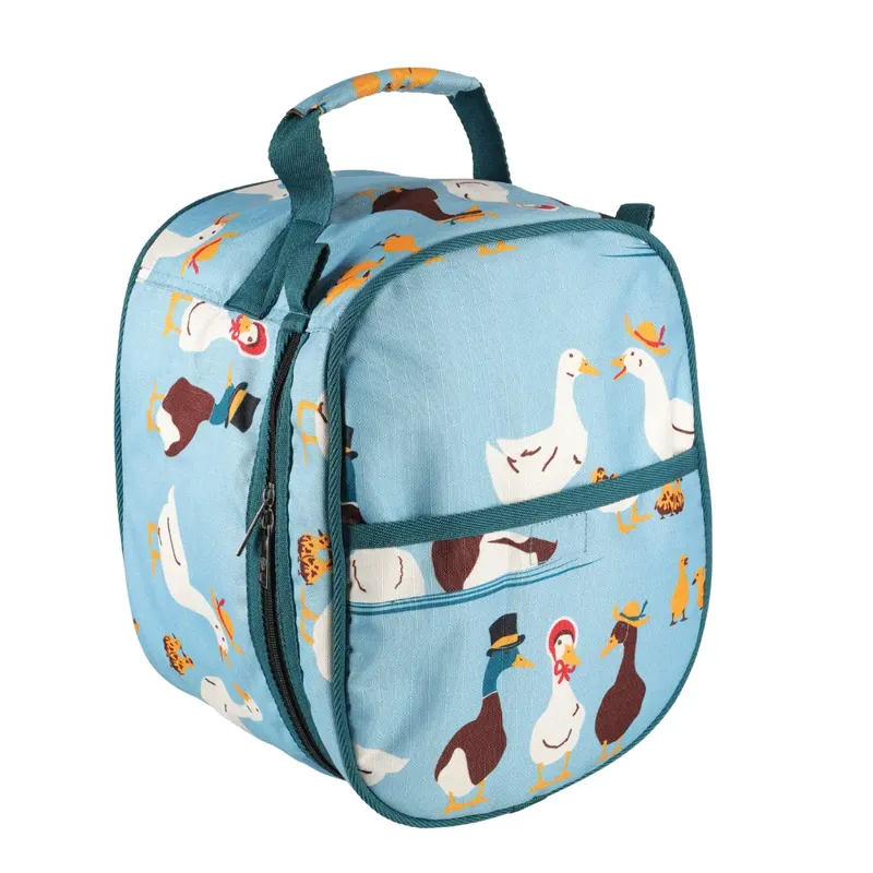 Hy Equestrian Ay Up Duck Hat Bag - Blue/Turquoise