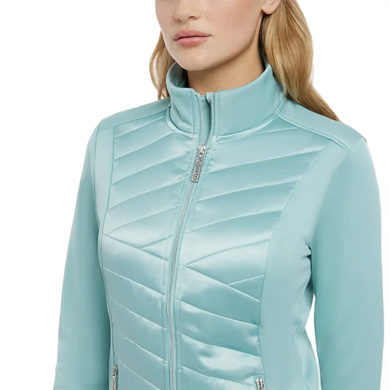 LeMieux Dynamique Ladies Jacket - Aqua-3