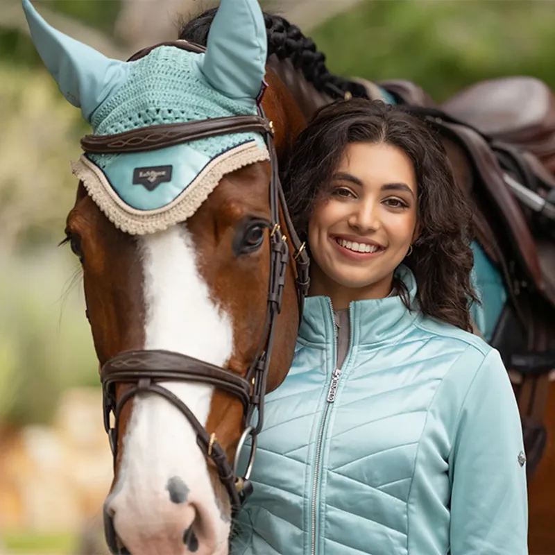 LeMieux Dynamique Ladies Jacket - Aqua-9