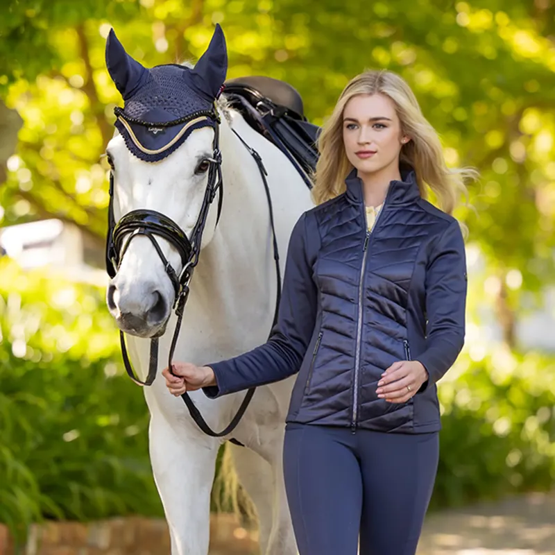 LeMieux Dynamique Ladies Jacket - Dusk Blue-6