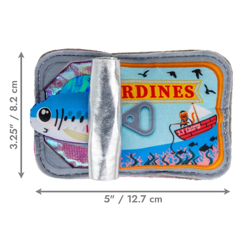 KONG Cat Crackles Toy - Sardine -4