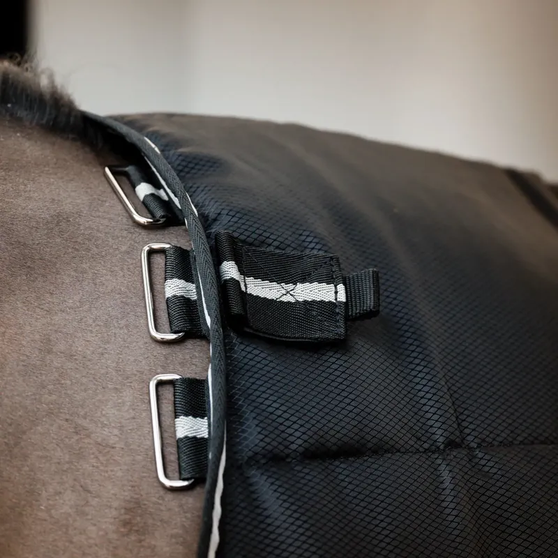 Horseware Easy-Layer Plus 200g Stable Rug - Black/Silver-1