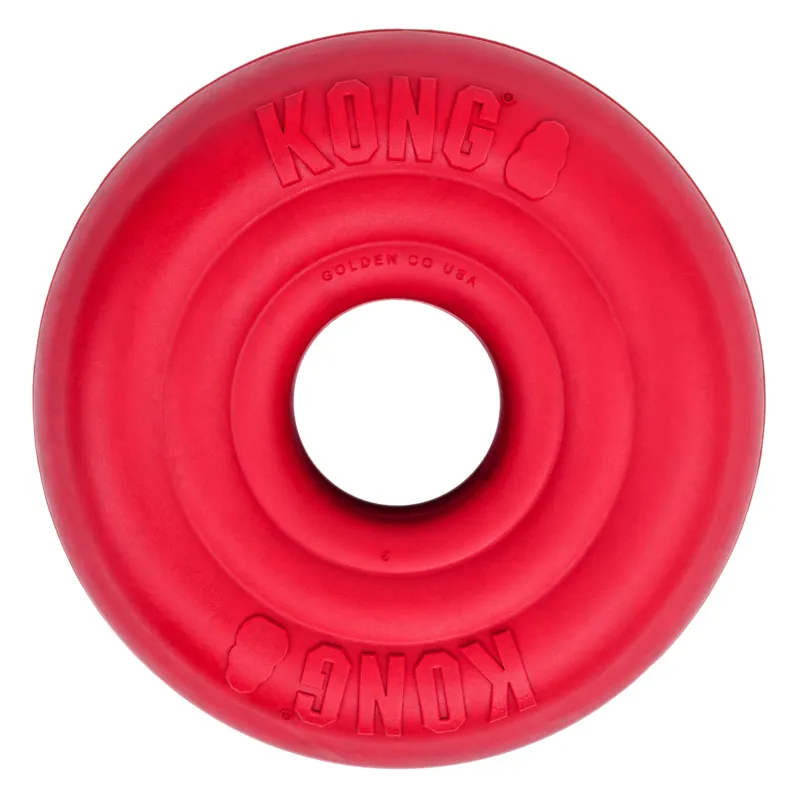 KONG Donut Dog Toy - Red