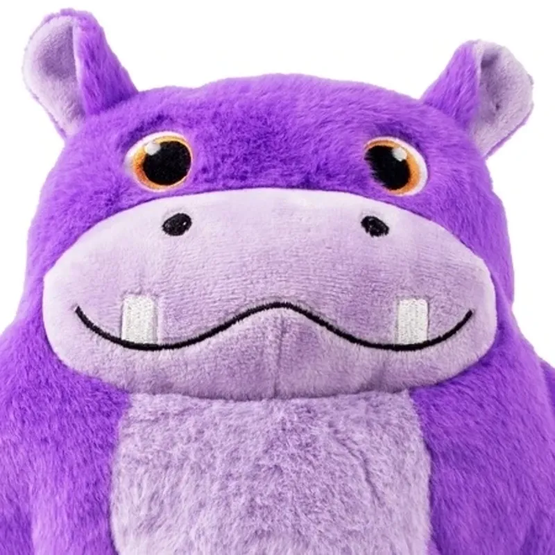 KONG Extra Large Dog Toy - Snuzzles Hippo -5