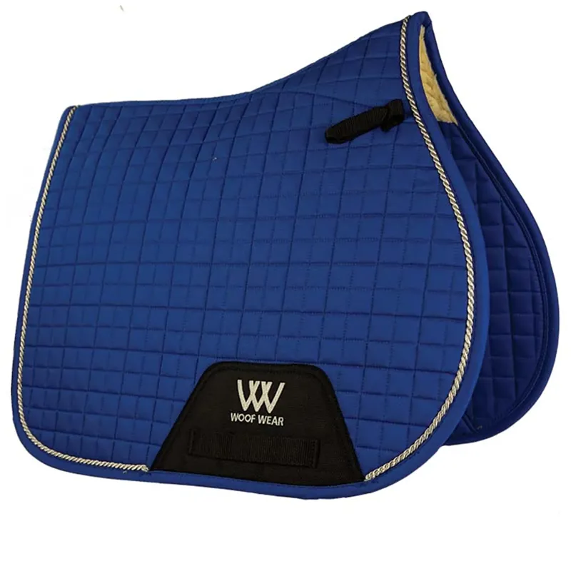 Woof Wear GP Saddle Cloth - Electric Blue Pony