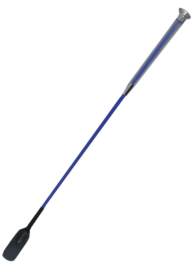 Woof Wear Gel Fusion Riding Whip - Electric Blue 60cm